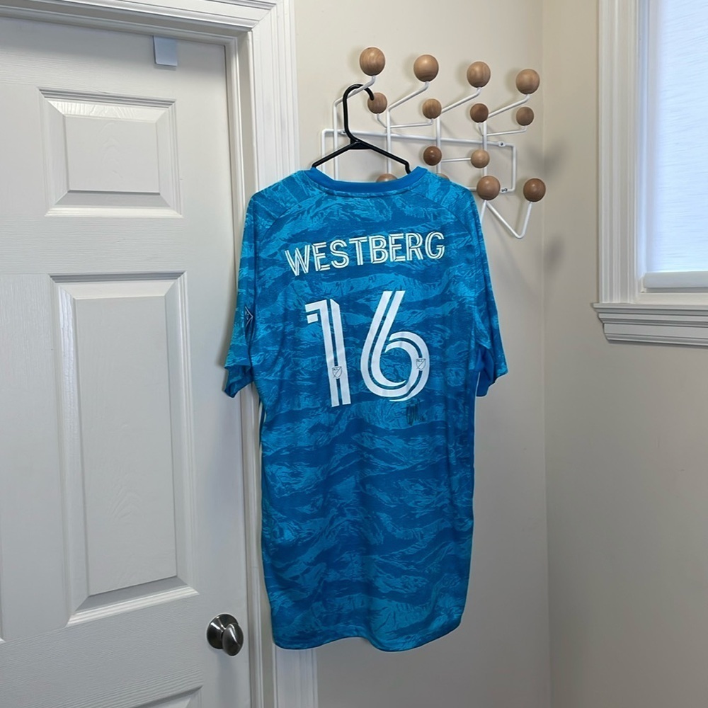 Adidas - Toronto Football Club Soccer Autographed Westberg 16 Kit - Blue - XL